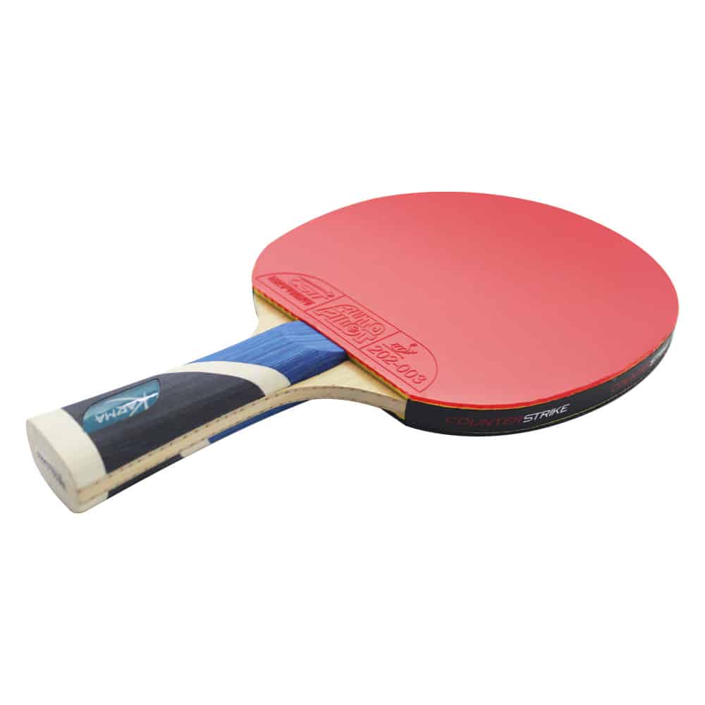 Karma Paddle (Auto Pilot Rubber) | Pre-Assembled Paddles | Pre-Made Paddles | Table Tennis Paddles | Ping Pong Paddles | CounterStrike Table Tennis | Side
