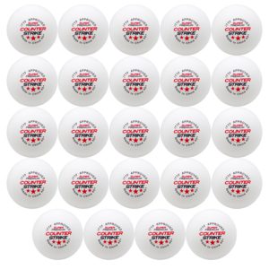 Includes 24 Ping Pong Balls | THE PERFECT COMPOSITION FOR BOUNCE AND SPIN