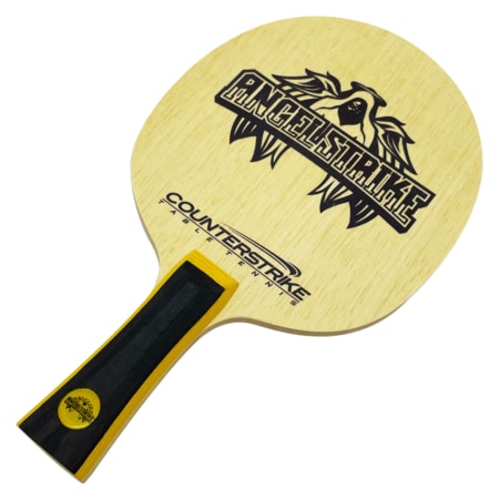 Table Tennis Blade | Angel Strike | Ping Pong Blade | Professional Table Tennis Blade | Tournament Ready | ITTF Approved | All-Around Blade | Flat View