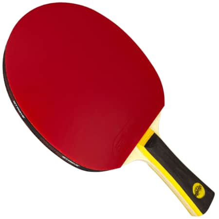 Angel Strike Table Tennis Paddle (Spin Mystic Rubber) | Pre-Assembled Paddles | Pre-Made Paddles | Table Tennis Paddles | Ping Pong Paddles | CounterStrike Table Tennis | Flat View