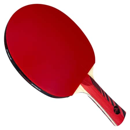 Omega Wolf Table Tennis Paddle (Spin Mystic Rubber) | Pre-Assembled Paddles | Pre-Made Paddles | Table Tennis Paddles | Ping Pong Paddles | CounterStrike Table Tennis | Flat View